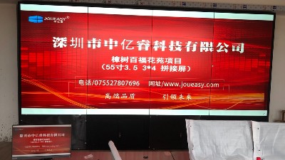 12塊55寸拼接屏助力江西樟樹百?；ㄔ沸^安全防范