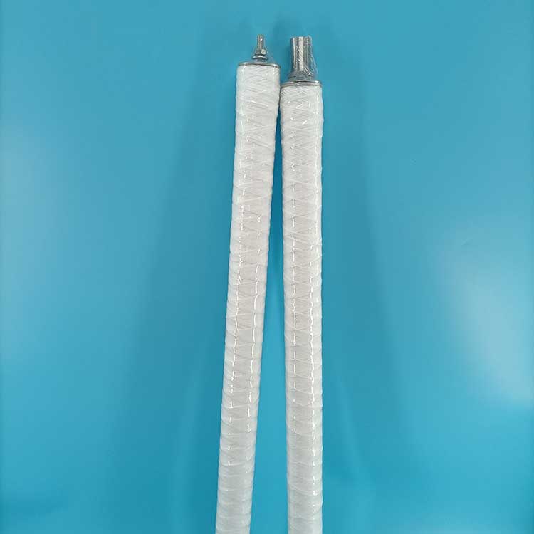 華豫生產(chǎn)供應(yīng)脫脂棉線(xiàn)繞濾芯 不銹鋼骨架